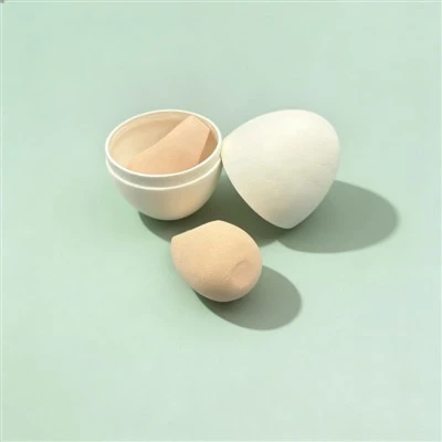 Beyaz ıslak pres premium bagasse kozmetik ambalajı, farklı kozmetik kaplarıyl...